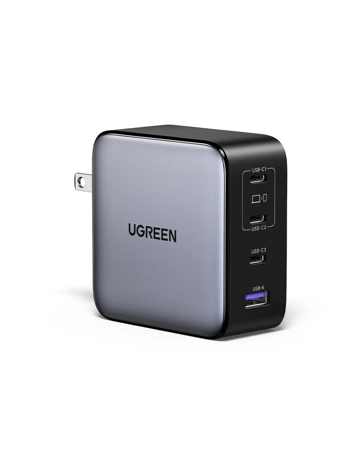 

UGREEN Nexode 200W GaN USB C Wall Charger, 4-Port Foldable Compact Fast Type-C Power Adapter Compatible with MacBook Pro/Air, De