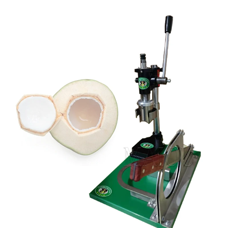 New Design Green Tender Coconut Peeling Trimming Machine Coconut Opening Machine