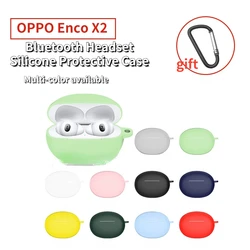 Wireless Bluetooth-compatible Earphone Case Silicone Skin Protective Sleeve Earphones Cover for OPPO Enco X2 Accessories 2025