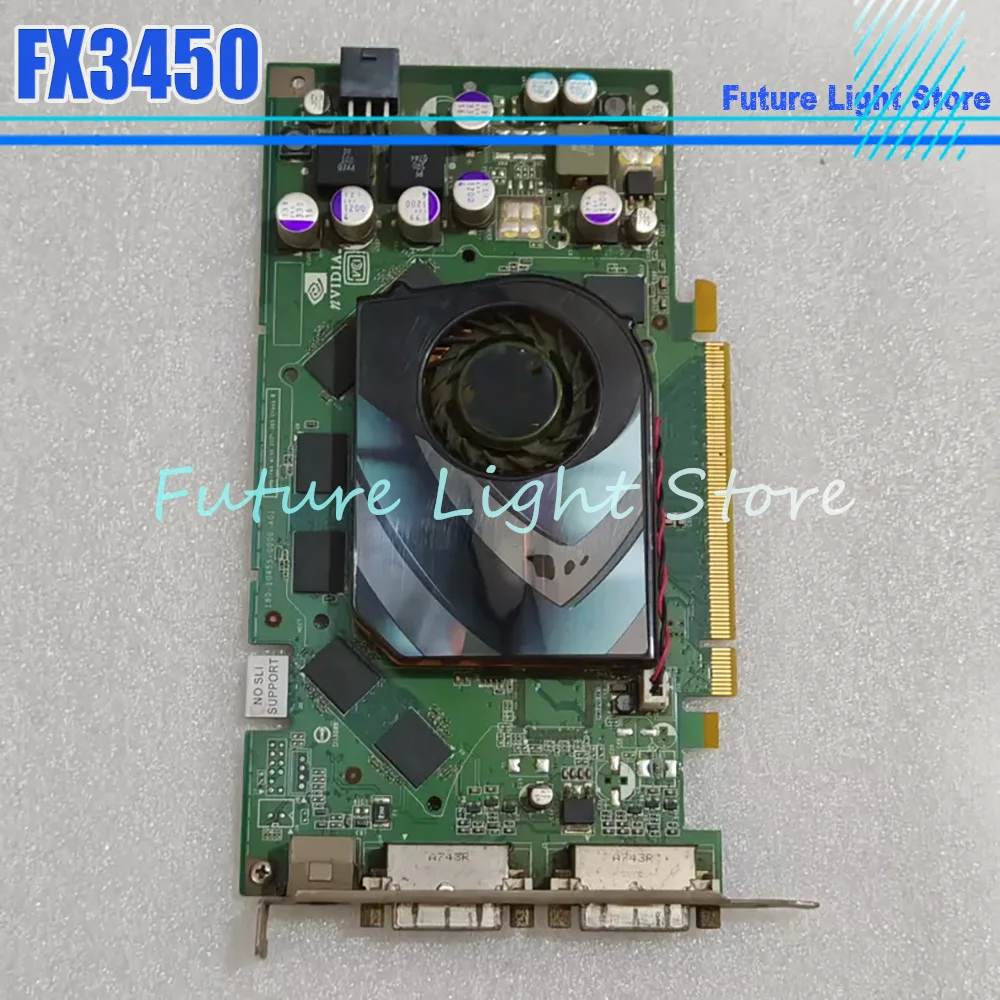 

FX3450 Graphics Card Medical Graphics Card Video Memory 256M Dual DVI Interface