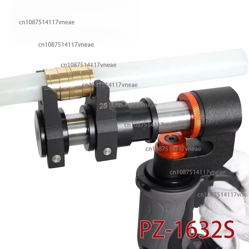 PZ-1632S  Battery Powered Hydraulic Axial Press Tool and Expanding Tool Kit Plumbing Crimping Tool for Pex