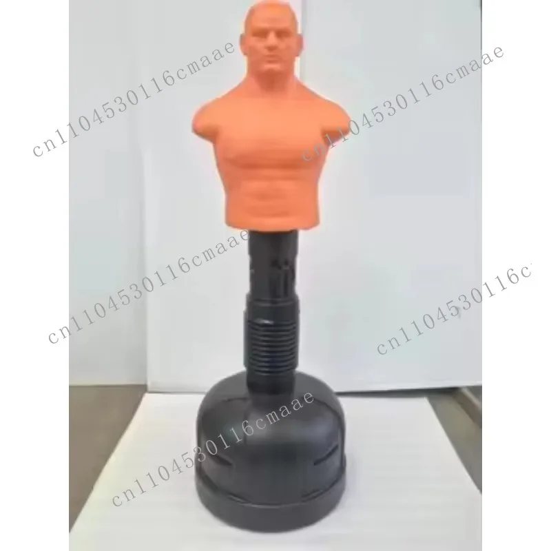 

High Quality Free Standing Leather Human Shaped Punching Bag for Boxing Training Sparring Dummy Tumbler Martial Arts Equipment