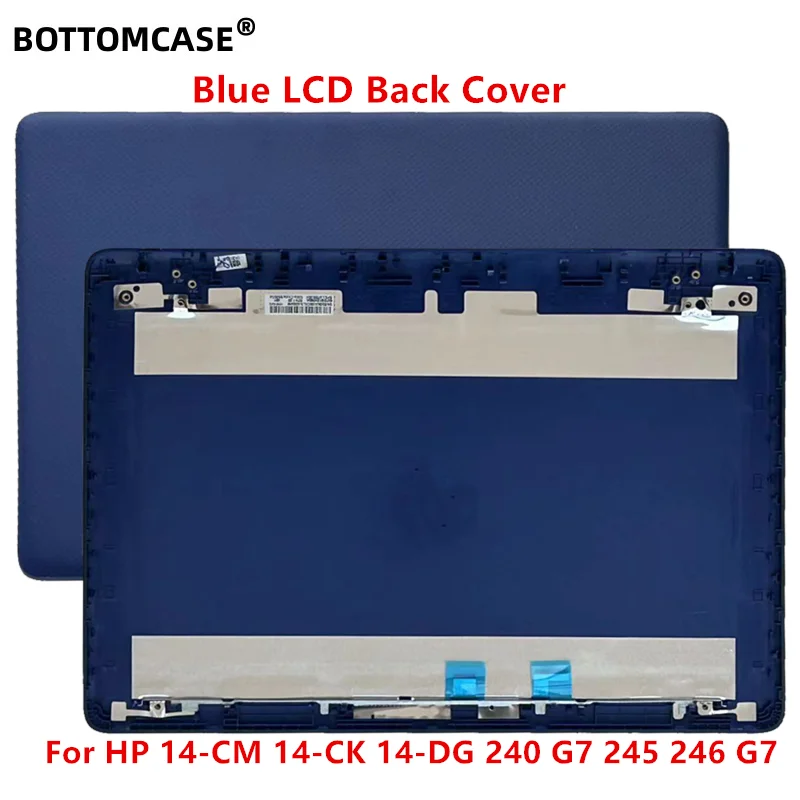 BOTTOMCASE Blue 95%New for HP 14-CM 14-CK 14-DG 240 G7 245 246 G7 Laptop LCD Back Cover Top Case L47555-001