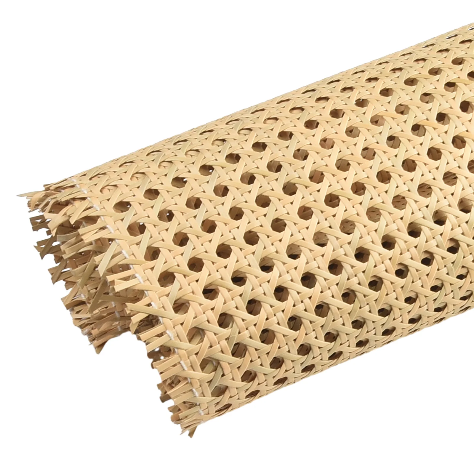 Rattan Mesh Roll Sheet Webbing Material for Chair Caning Available in Multiple Sizes for Furniture and Decorative Use