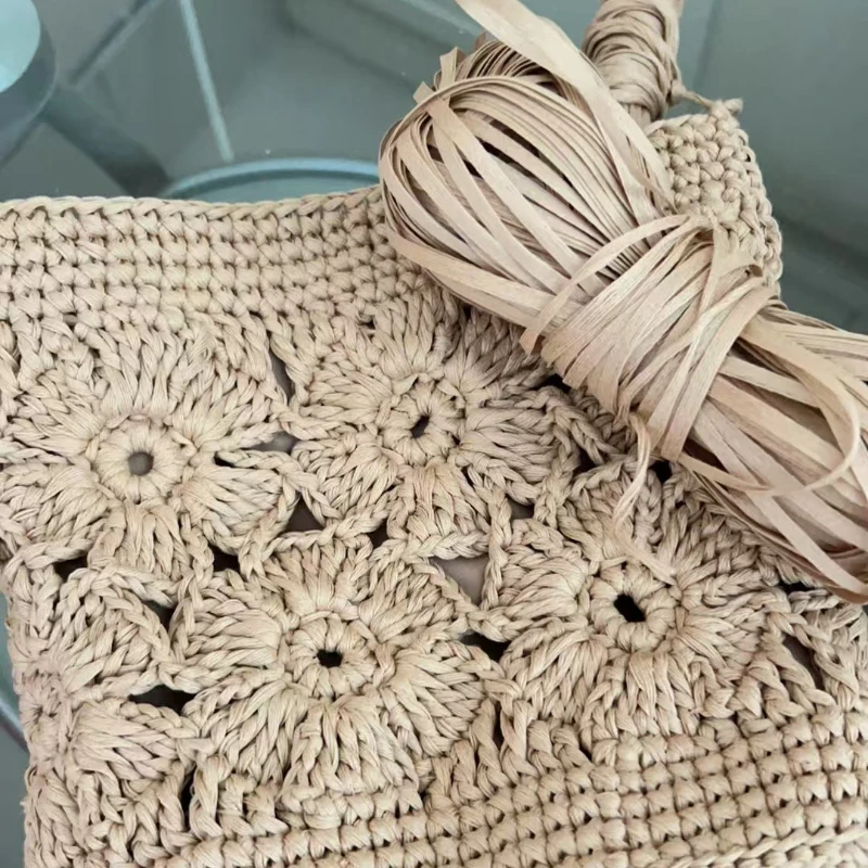 4mm Wide 50g Long Lafite Cotton Grass Yarn,DIY Woven Summer Cool Hat,Bag Coarse Thread Light Soft,Not Restrain Hands Not Fade