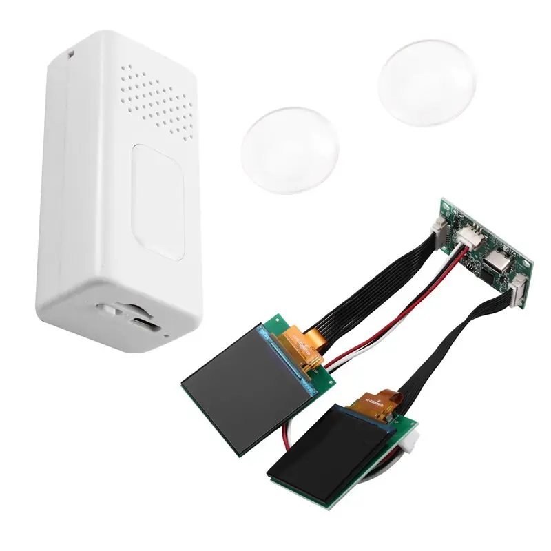 X64A-Dual-Eye Display Mainboard 1.54 Inch AI Model Robot AI Eye Movement Mechanism Kit
