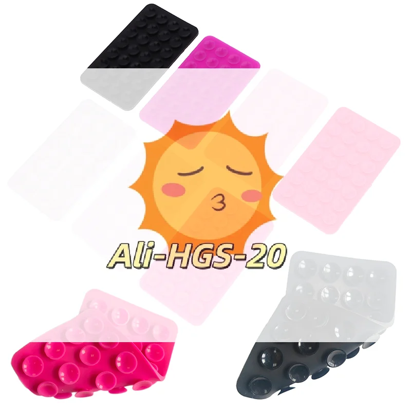 

1PC Double Side Silicone Suction Pad for Mobile Phone Holder Repair Station Suction Cup Easy To Clean Flexible Pad