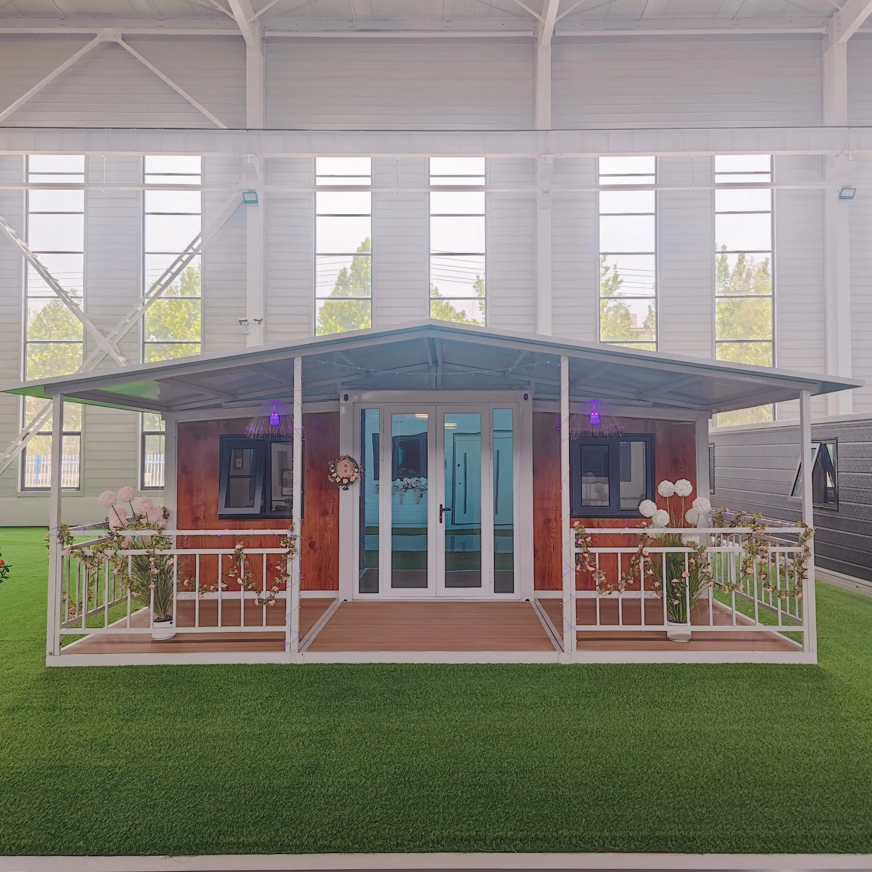 Prefabricated Mobile Tiny Home Prefab 2 Bedroom Folding Container Tiny Modular House Modular Foldable Homes for Modern Life