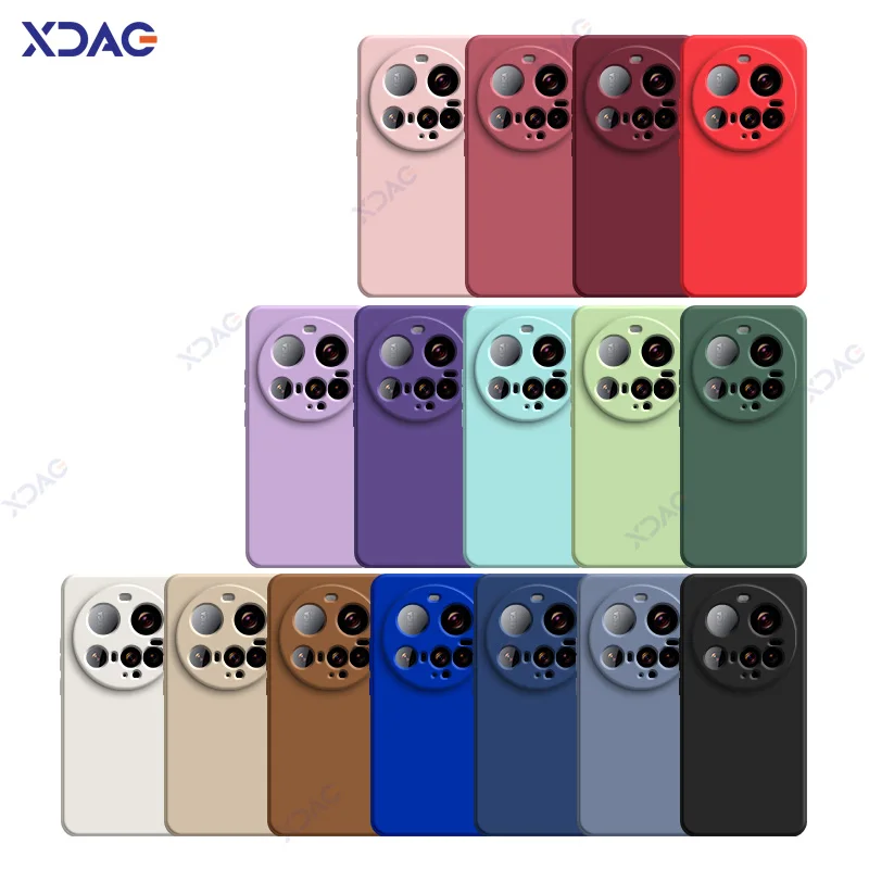

Original Mobile Phone Cases for Xiaomi 15 Ultra Xiaomi15Ultra 5G 6.73" 360 Soft Luxury Square Liquid Silicone Back Covers Bags