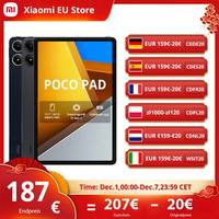 Global Version POCO Pad Tablet 12.1'' 120Hz 2.5K LCD Display Snapdragon 7s Gen 2 Octa core 10000mAh Battery 33W Charging