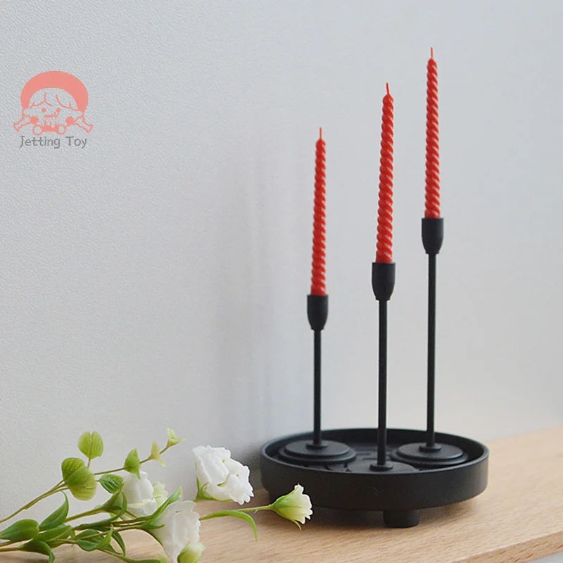 

Set Of 9 Pieces Dollhouse Candle Miniature Candle Doll Accessory Mini Model Kids Toy Desktop Ornament