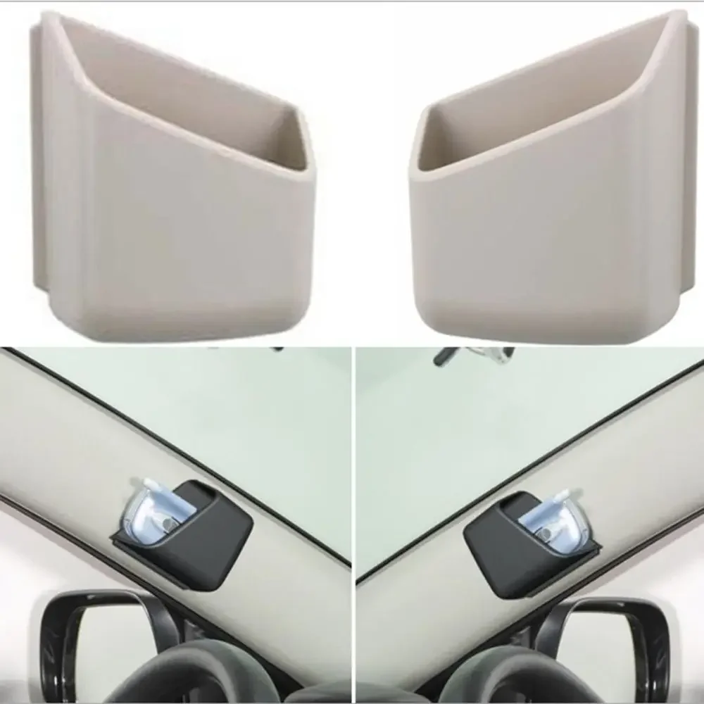 2pcs Cigarette Phone Glasses IC Card Holder Organizers Bag Car Styling Accessories Car Organizer Auto Truck Pillar Storage Box