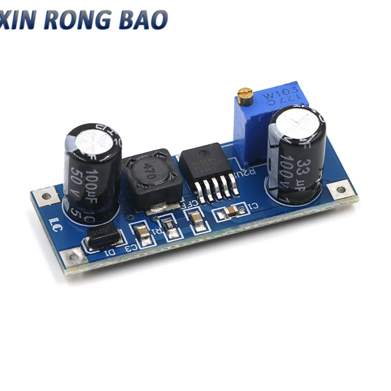 1pcs XL7015 DC-DC Dc conversor Step-down Buck módulo 5V-80V Tensão larga entrada 7005A LM2596