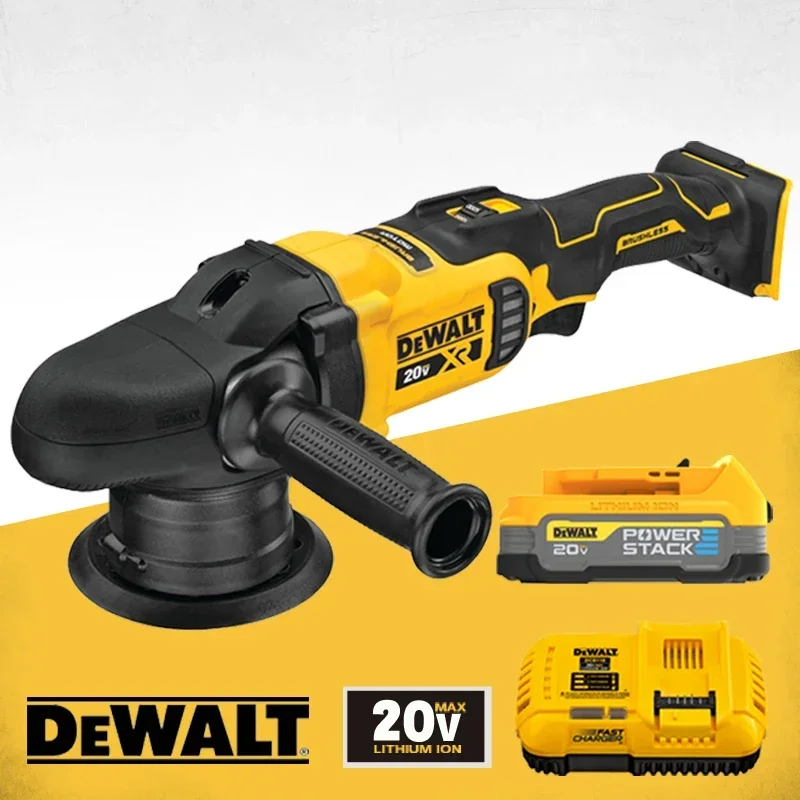 DEWALT DCM848N Brushless Cordless Polishing Machine With 20V Lithium Battery 125MM Random Orbit Polisher DCB118 DCB1104 DCM848