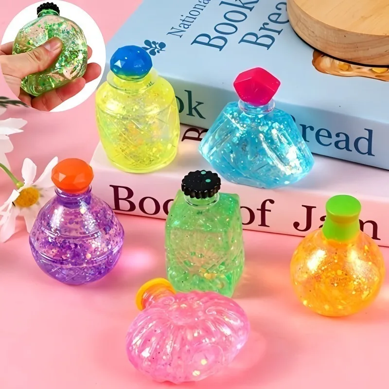 Taba Squishy Perfume Bottle Maltose Fidget Toy Soft Maltose 