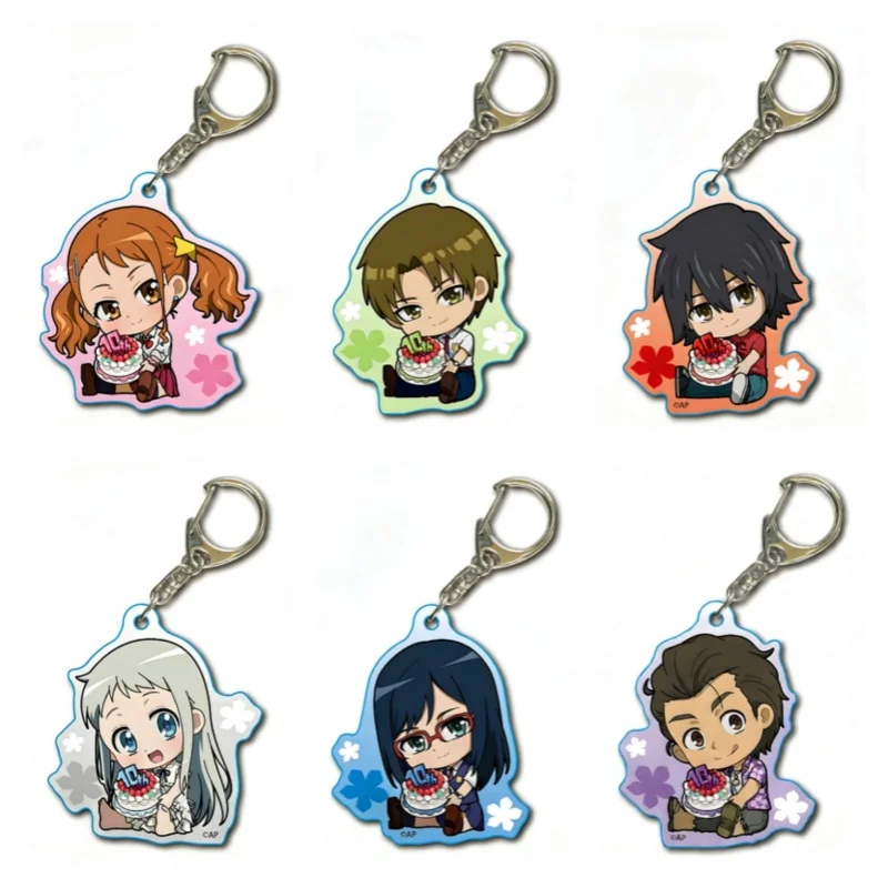 AnoHana: We Still Don't Know the Name of the Flower We Saw That Day Fans Gifts Acrylic Key Chains 6cm