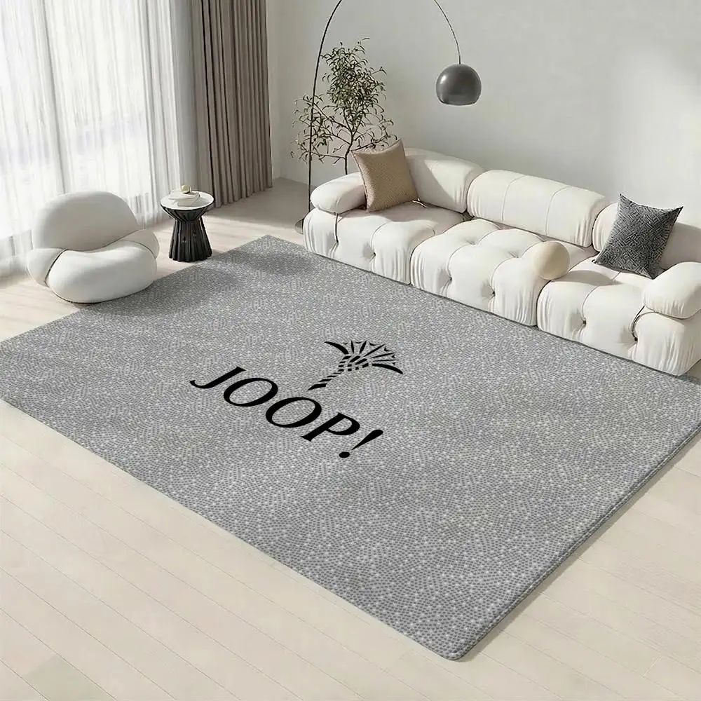 Alfombra de suelo Fashion J-Joop, alfombra de franela ecológica, antideslizante, sin olor, suave, de felpa corta, para interiores