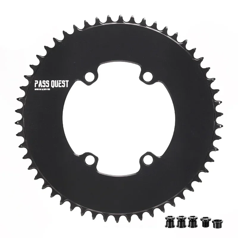 AliExpress GOLDIX PASS QUEST 110BCD 4 Bolt Chainring  40T-60T AERO Sprocket Narrow Wide Teeth for ROTOR Crank Spider Mount Crankset
