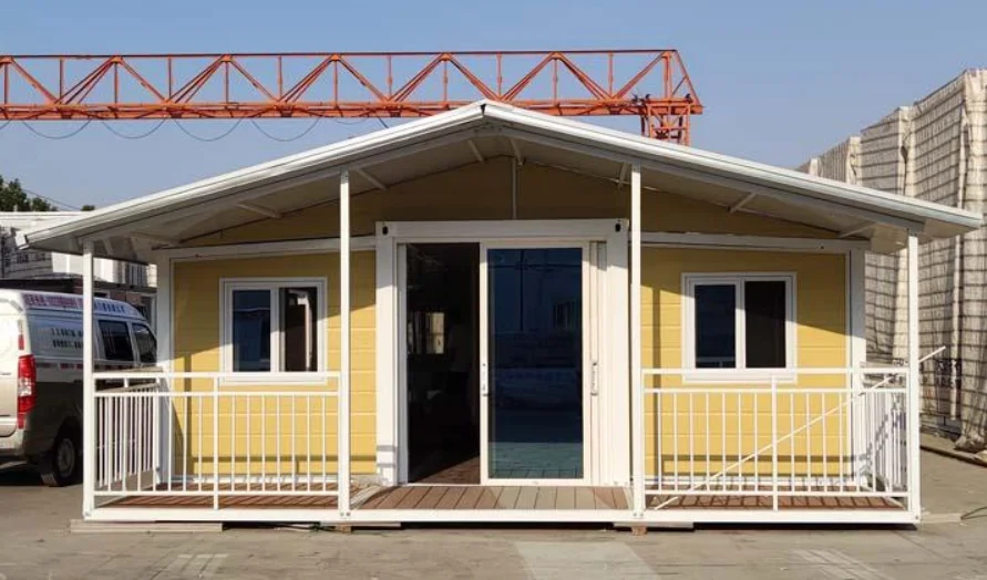 YG Mobile Container House Tiny Container with Glass Door Modern Prefabricated Container for Living  Easy Assemble Cases