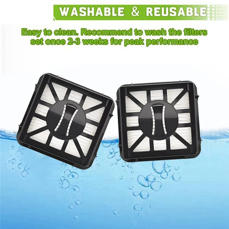 A83G-5PCS Vacuum HEPA Filter Replacement Accessories For Shark IQ RV1001AE RV101 Efficient Household Cleaning Accessories