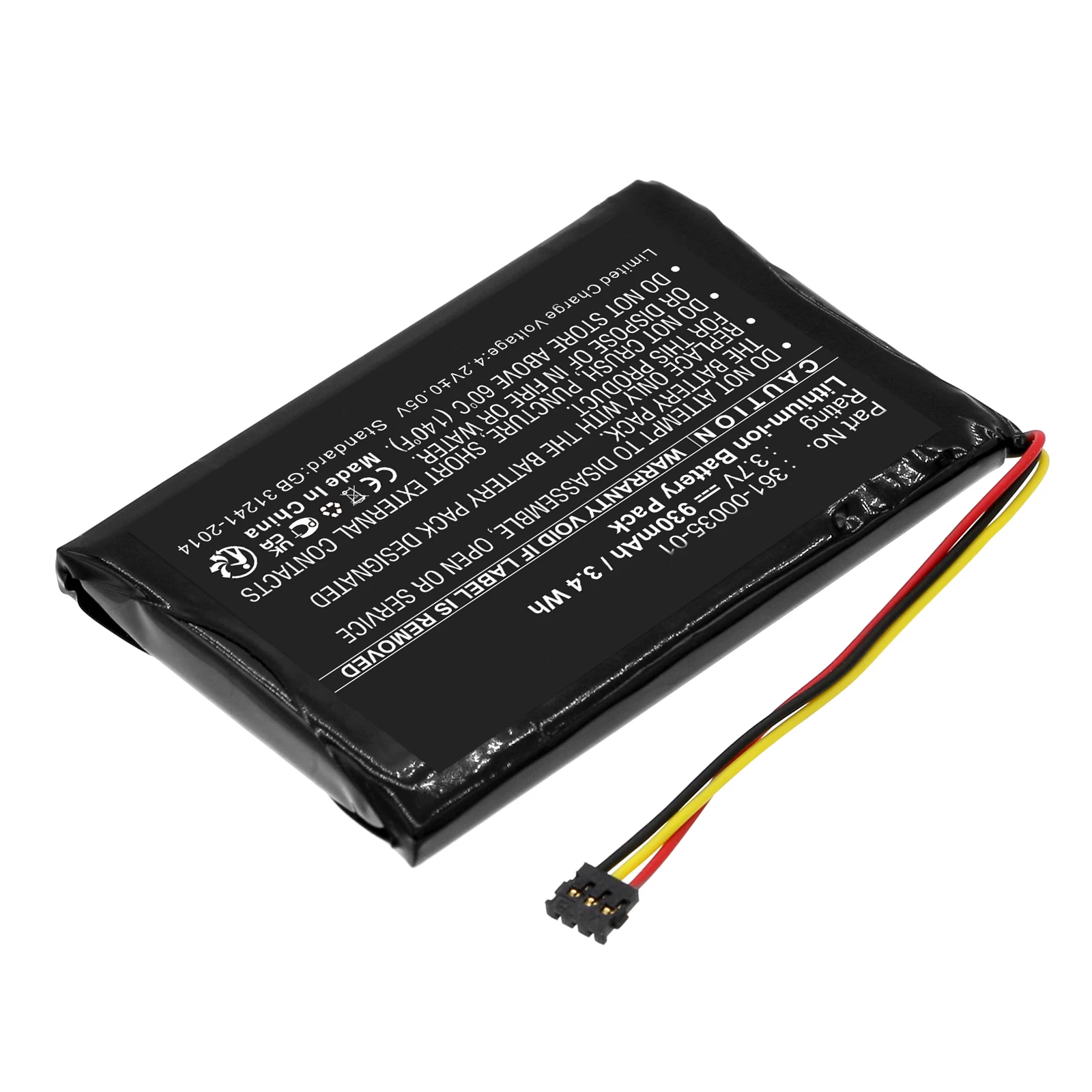 Replacement Battery for Garmin:361-00035-01,Nuvi :1200,1205,1205W,1250,1255W,1260,1260W,140T,150T,2595LMT,2595LM,Drive Assist 50