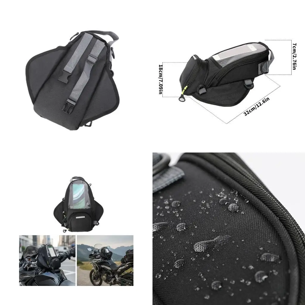 Motorcycle Travel Bag Bag For Easy Access And Enhanced Visibility New
