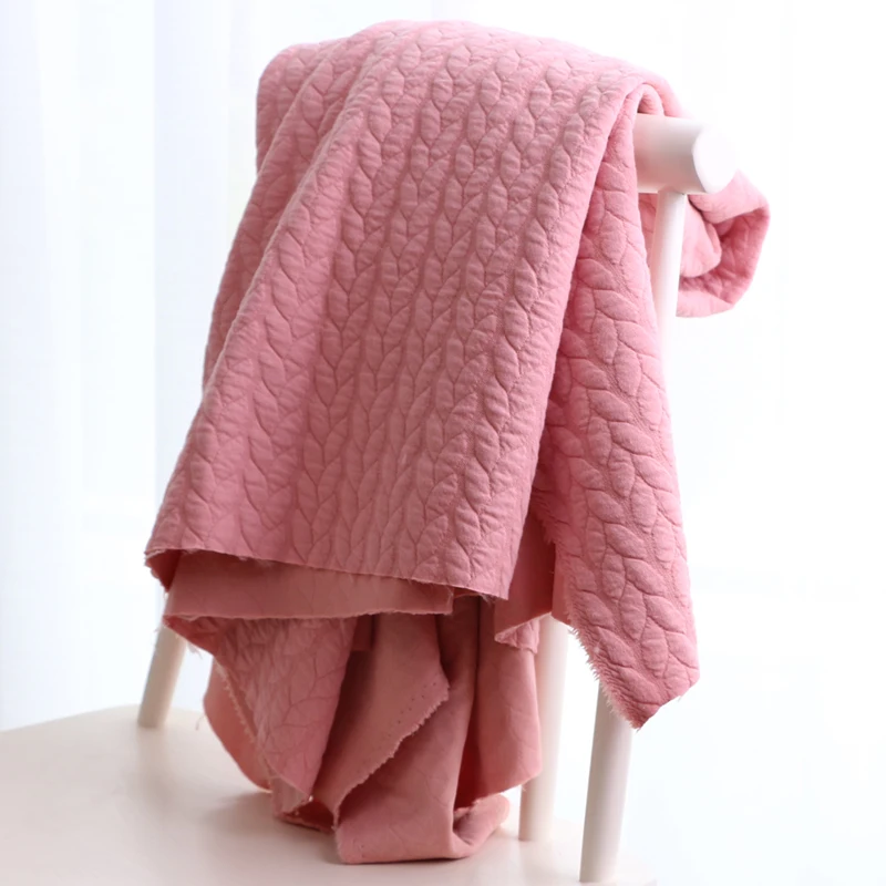 50x150cm Three layer Cotton Quilted Fabric Braided Pattern Making Padded Jacket Coat Lining Cute Quilted Cotton Clothes