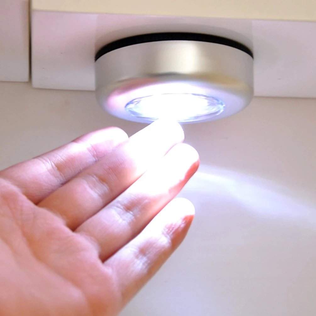 Applique murale tactile sans fil à 3 LED avec contrôle tactile, idéale pour un Cisco, une chambre à coucher, une cuisine ou une table de chevet, batterie 62