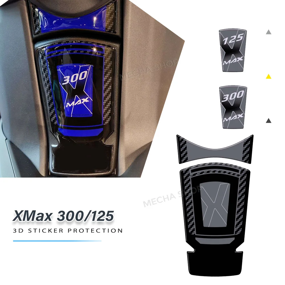 

Комплект защитных наклеек от царапин для мотоциклов XMax 300 XMAX125 2023-2026, комплект для центральной части топливного бака