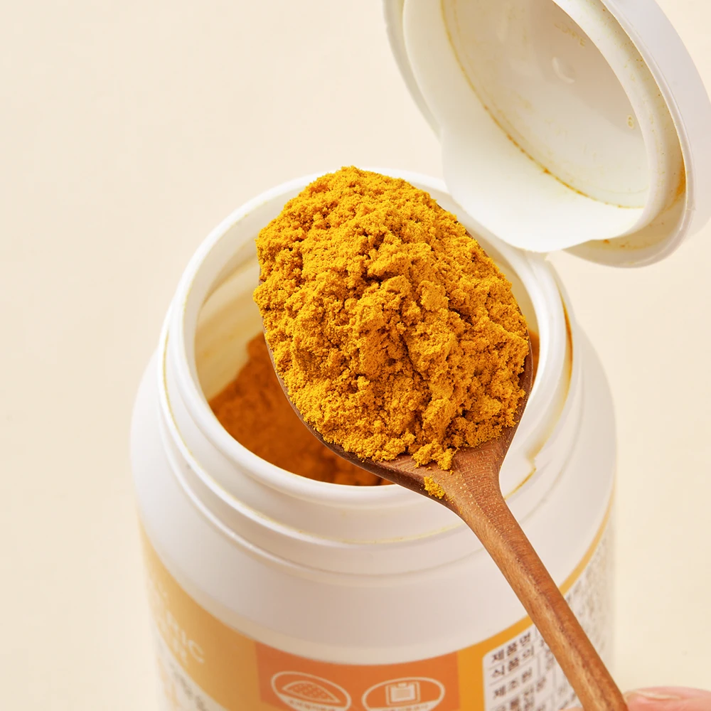 مارو العضوي [استخدام الكركم المعتمد الخالي من المبيدات] مسحوق الكركم المحلي 150 جرام