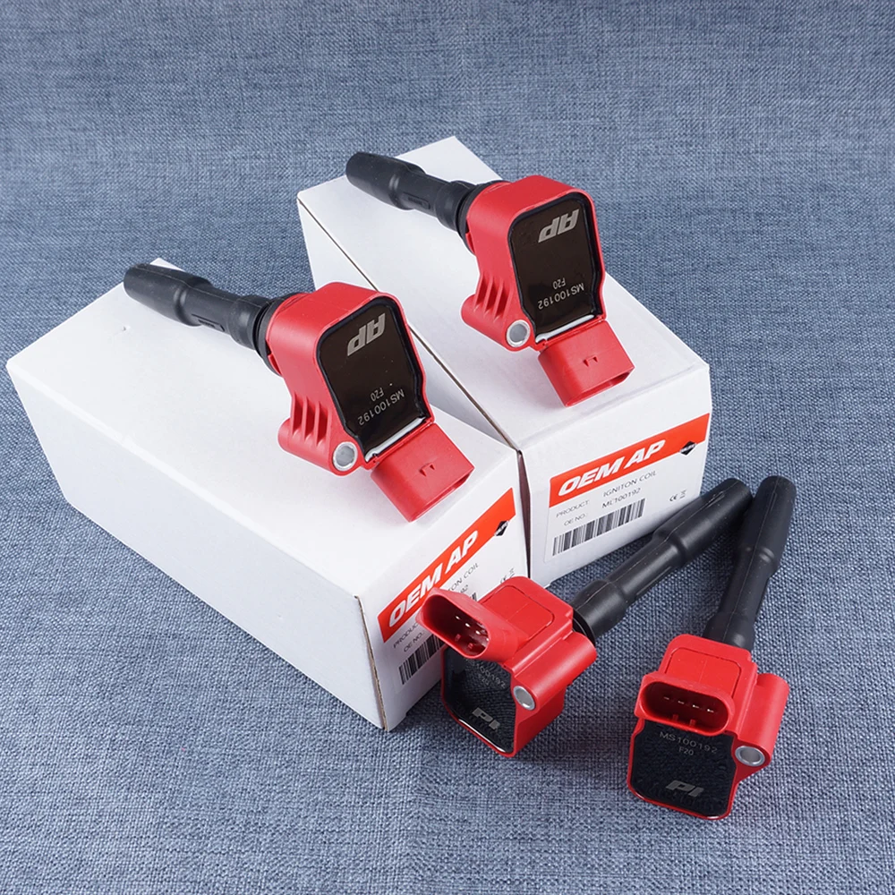 

Комплект из 4 OEM-катушек зажигания для Passat, Jetta, Golf GTI MK7, Tiguan, S3, S4, S5, Q3, Q5, Q7, TT (номера 06L905110F, 06K905110G, EA888 GEN3)