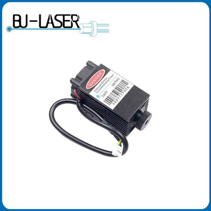 450nm1.6w Blue Laser Engraving Module 12V Adjustable Focus Engraving Laser