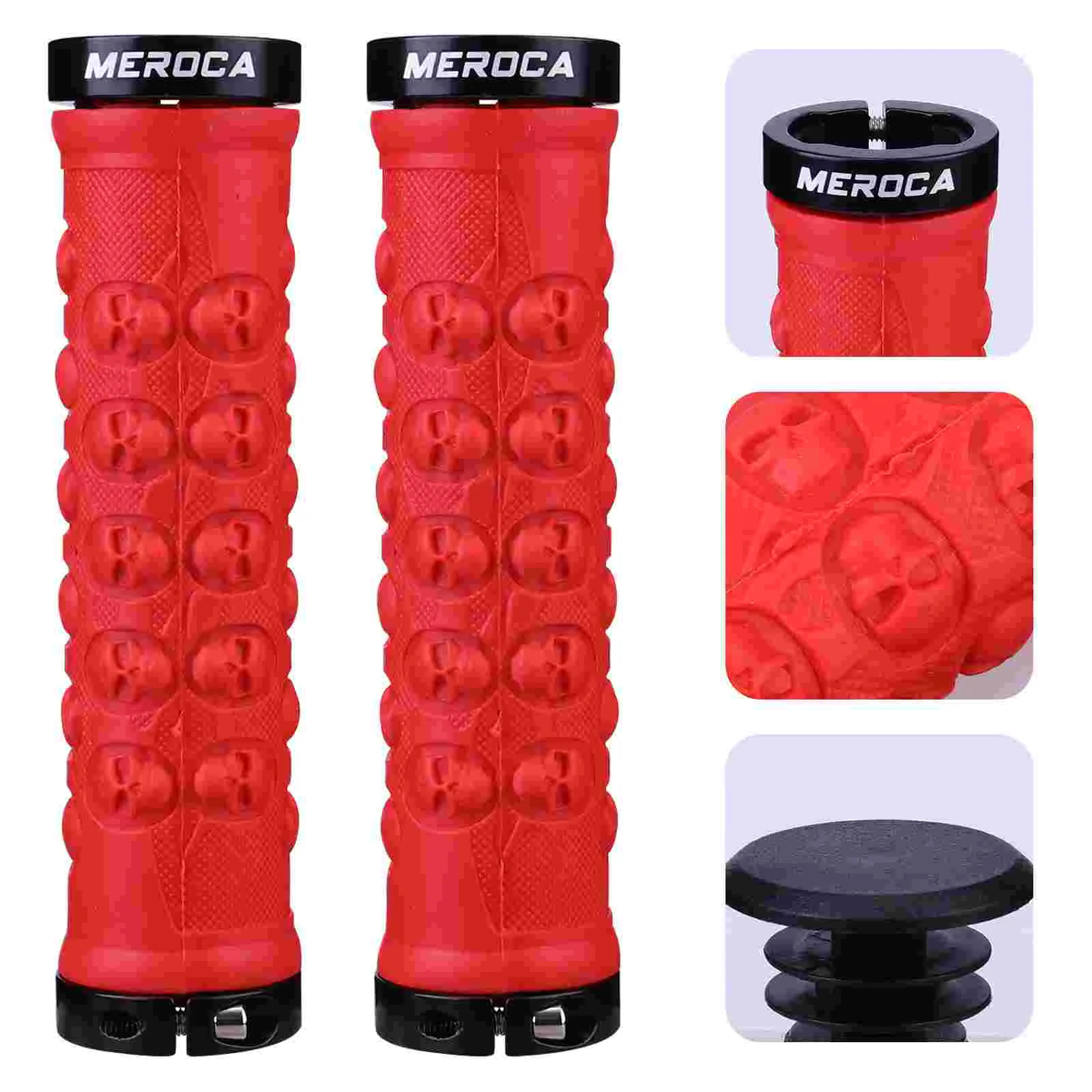 

2 Pcs Bicycle Grip Handlebar Covers Plugs Bike Grips Accessories Sleeves Electric