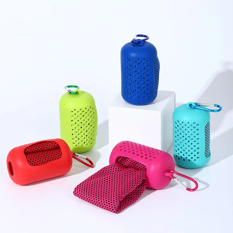 

2025 Hotsale Outdoor Microfiber Quick Drying Sports Cooling Ice Towel Cold Sports Towel Fitness Cool Towel Camping Dropshipping