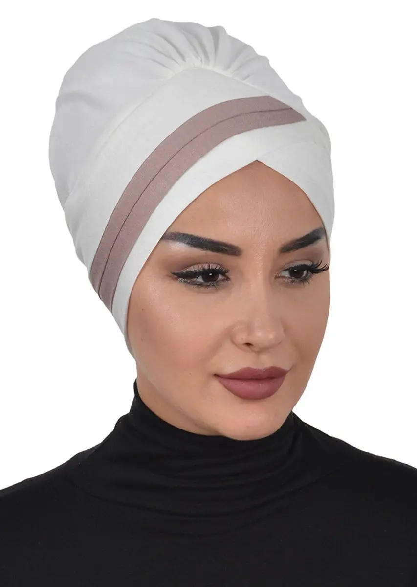 Dwukolorowy krem czesany do kości