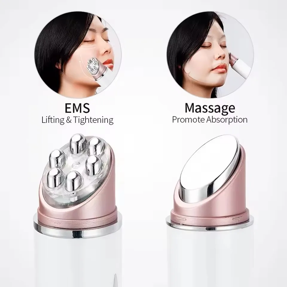 Multifunctionele Oog Massager Trillingen LED Foton Therapie EMS Verjonging Huid Gezicht Machine Lifting Anti-rimpel Schoonheid Apparaat