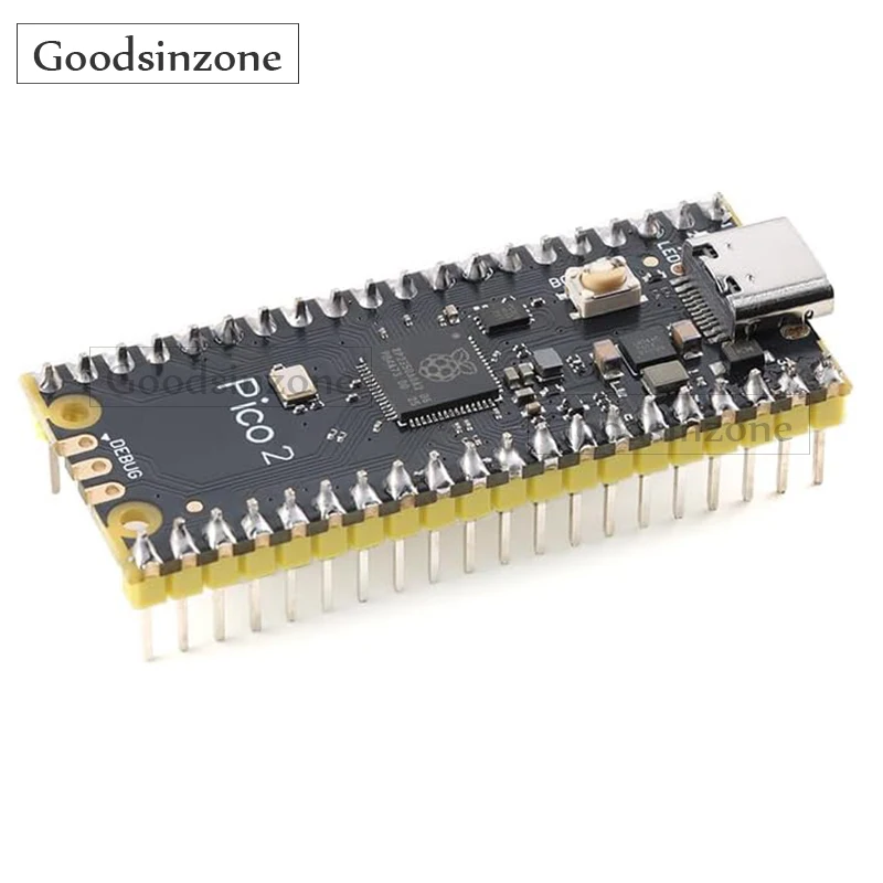 Pre-Soldered RP2350 Pico2 Development Board – 150MHz Dual-Core, Dual-Architecture MCU with 4MB Flash