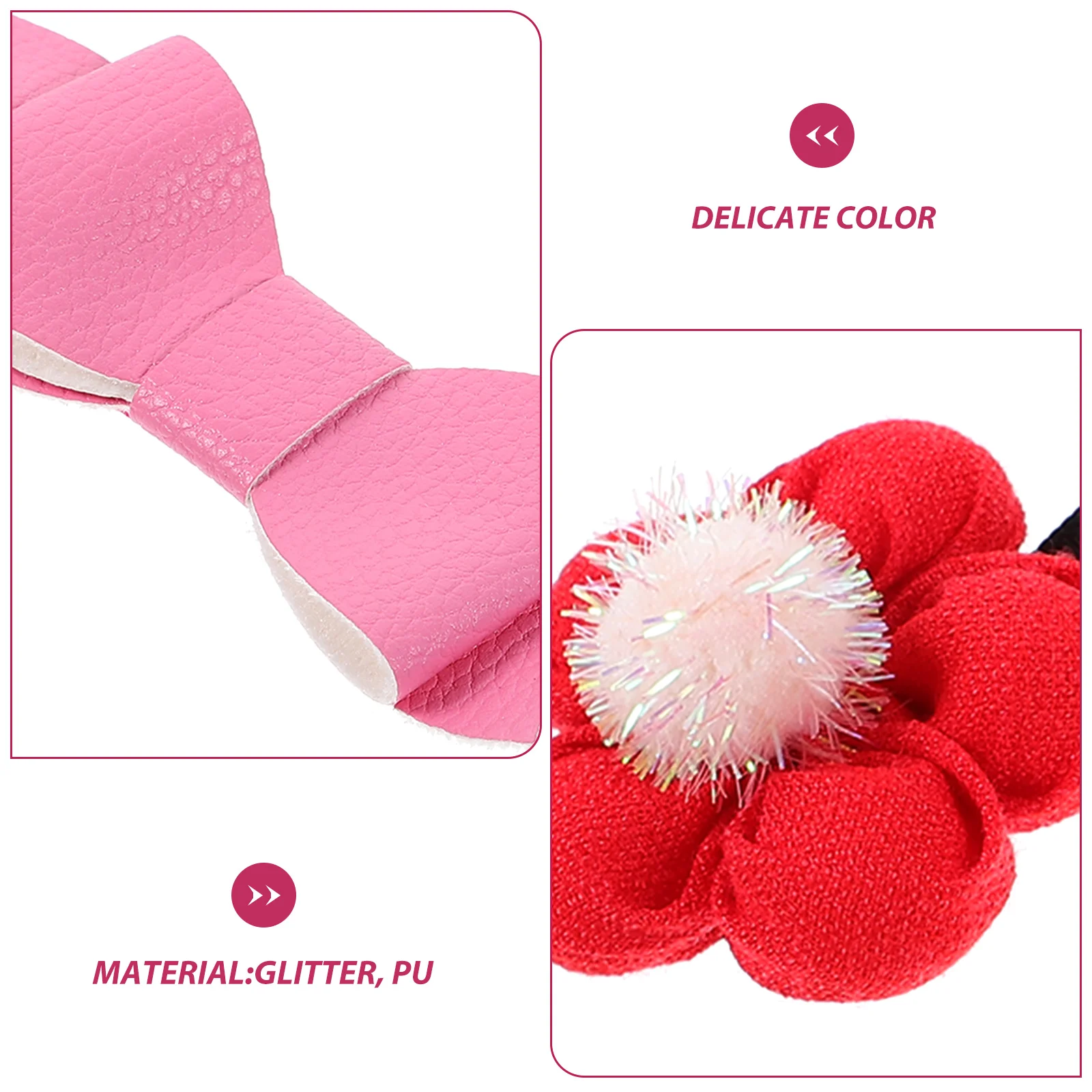 

10 pcs Flower Bow Hair Clips Cute Girl Accessories Toddler Mini Barrettes Baby Girls Stylish Hairpin Delicate Design Small