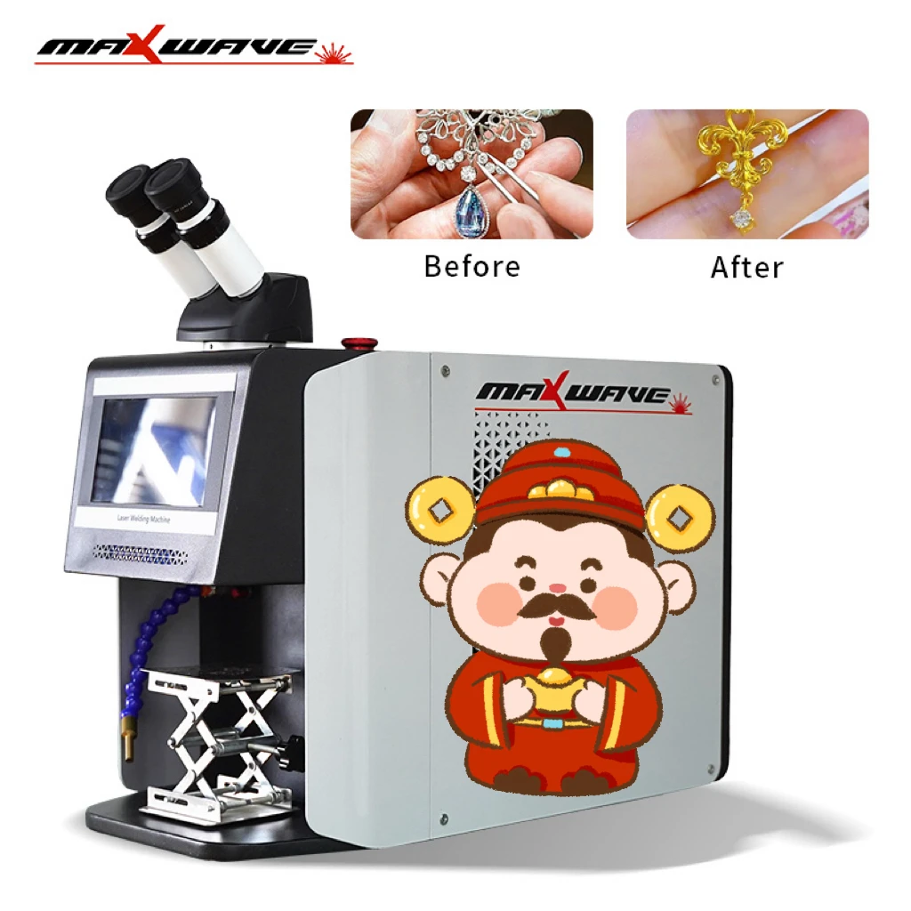 Maxwave عالية الدقة بقعة لحام 200 واط QCW آلة لحام ألياف الليزر لحزمة بطارية الليثيوم مكون لحام لا مستهلك