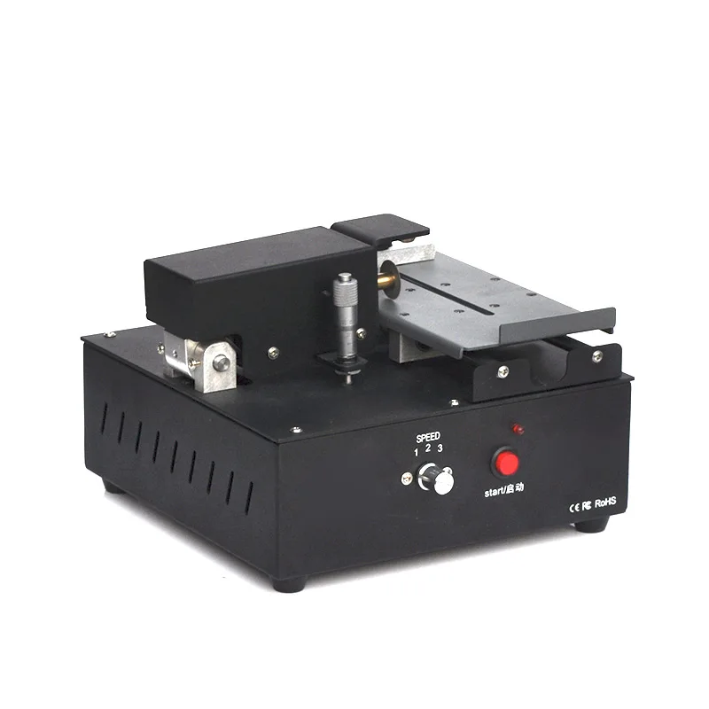 Adjustable LCD Screen Cutting Machine For Mobile Phone Samsung Edge iPhone Huawei Curved Flat Screen Glass Separating Repair