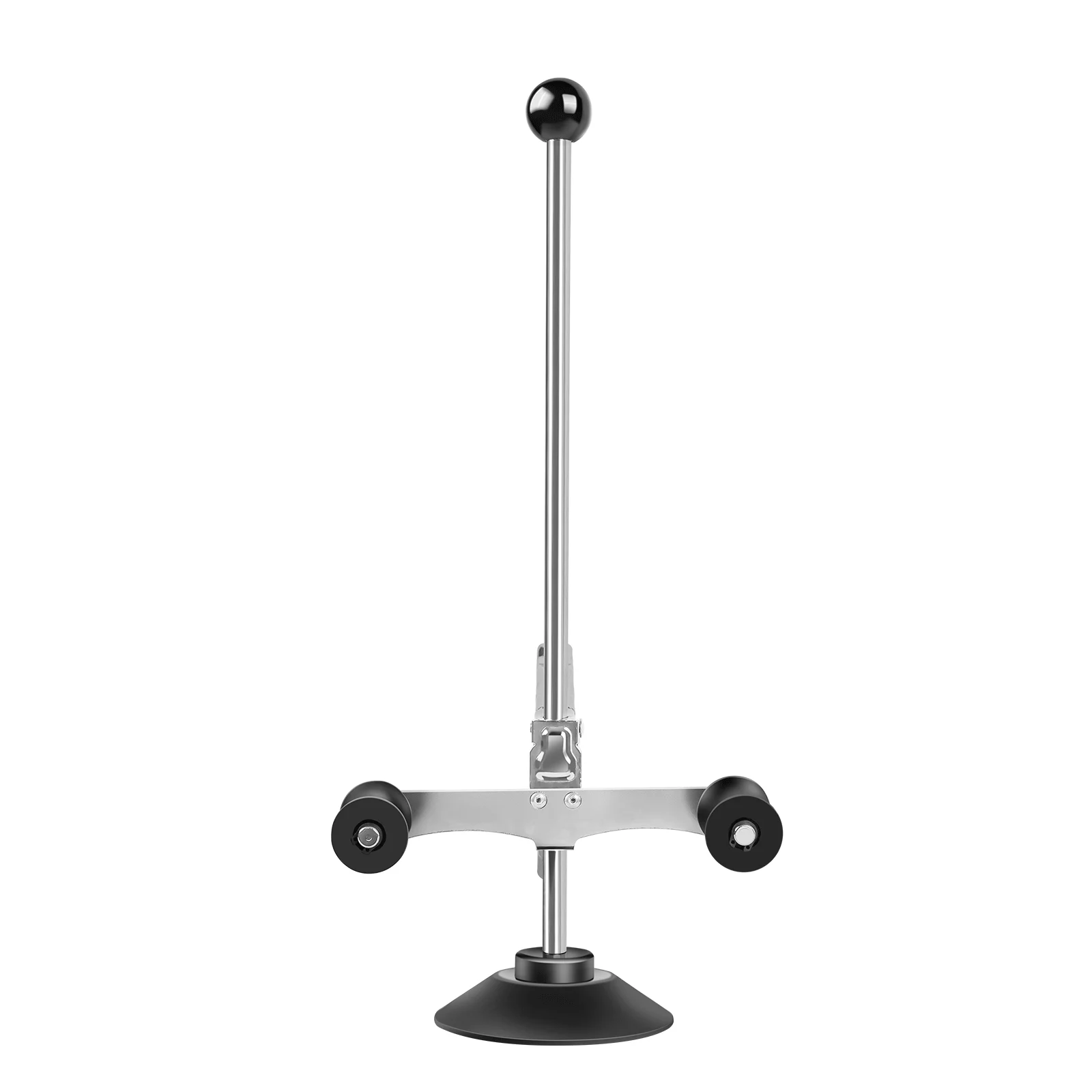 Wheel alignment tool with iron steering wheel bracket, including accessories