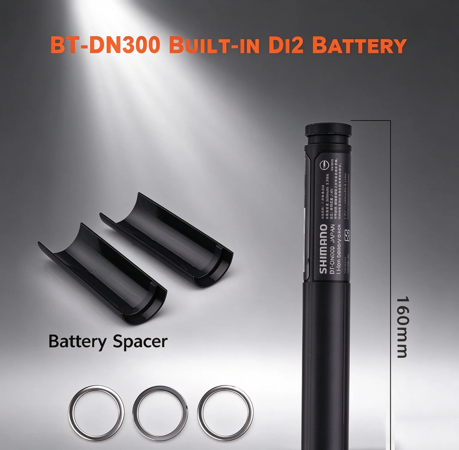 BT-DN300 Battery Ultegra Series 52G | Compatible with EW-SD300 Wires and R9250/R8170/R7170/R9270/R8150/M8150 Di2 Groupsets