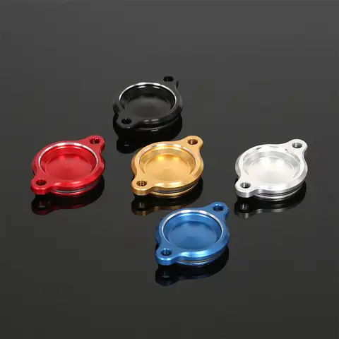 For HONDA Super Cub 50 AA09 50-Pro AA07 Super Cub 110 /Pro JA42 C125 JA58 Motorcycle Aluminum Accessories CNC Oil Filter Cover