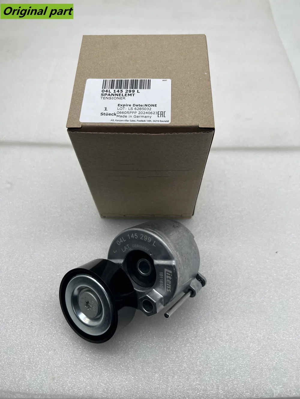 ضمان لمدة عامين OEM شداد حزام المحرك الأصلي 04L145299L 04L-145-299-L لشركة فولكس فاجن TRANSPORTER T6