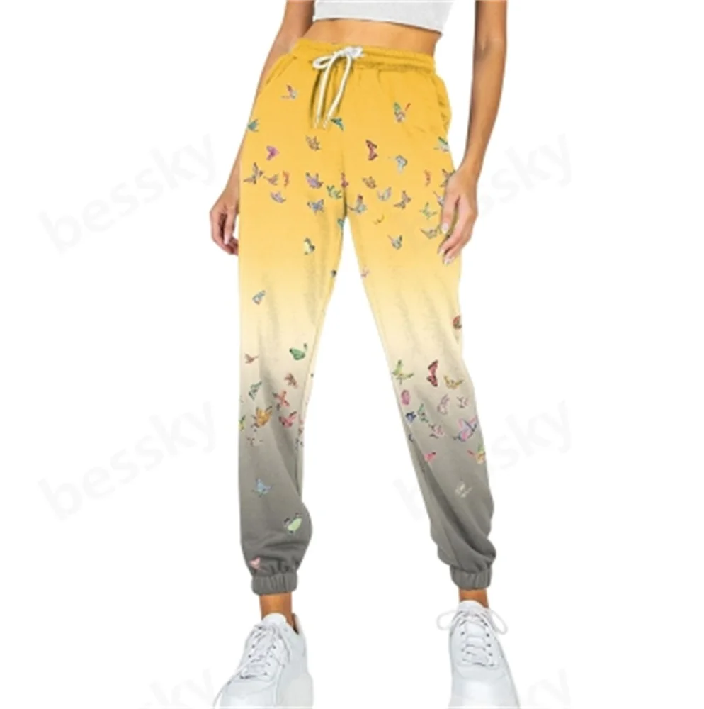 

Women's sports pants are comfortable, high waisted, exercise, casual, jogging, pants with pockets