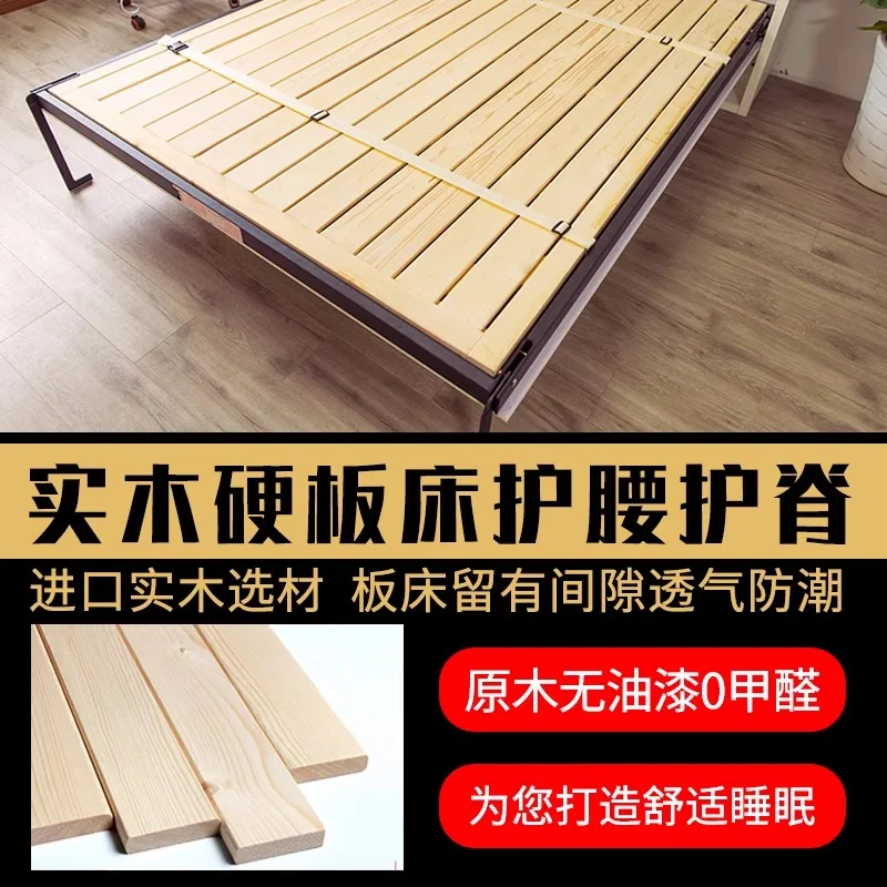 Household small apartment wall bedhardware accessories, side turnover, single folding bed board