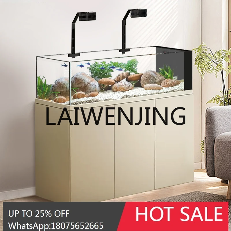 

RWJ Natural Pebble South American Native Tank Landscape Water Plants Super White Bottom Filter Ecological Fish Tank