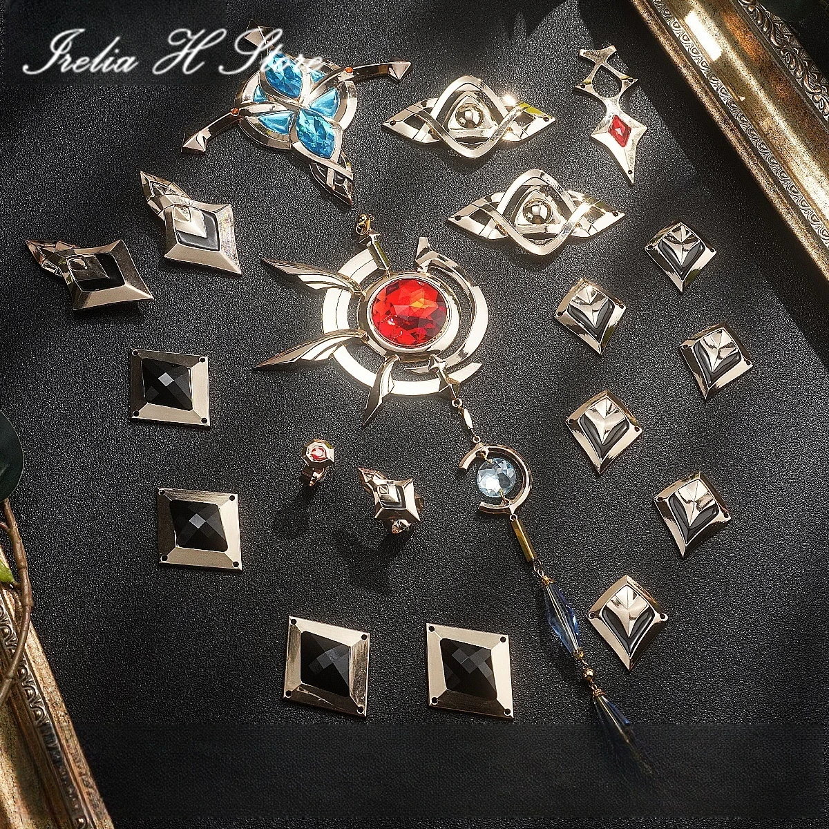 Irelia H Anaxa من Honkai: أزياء Star Rail التأثيرية Anxagoras Unifrom أزياء الهالوين