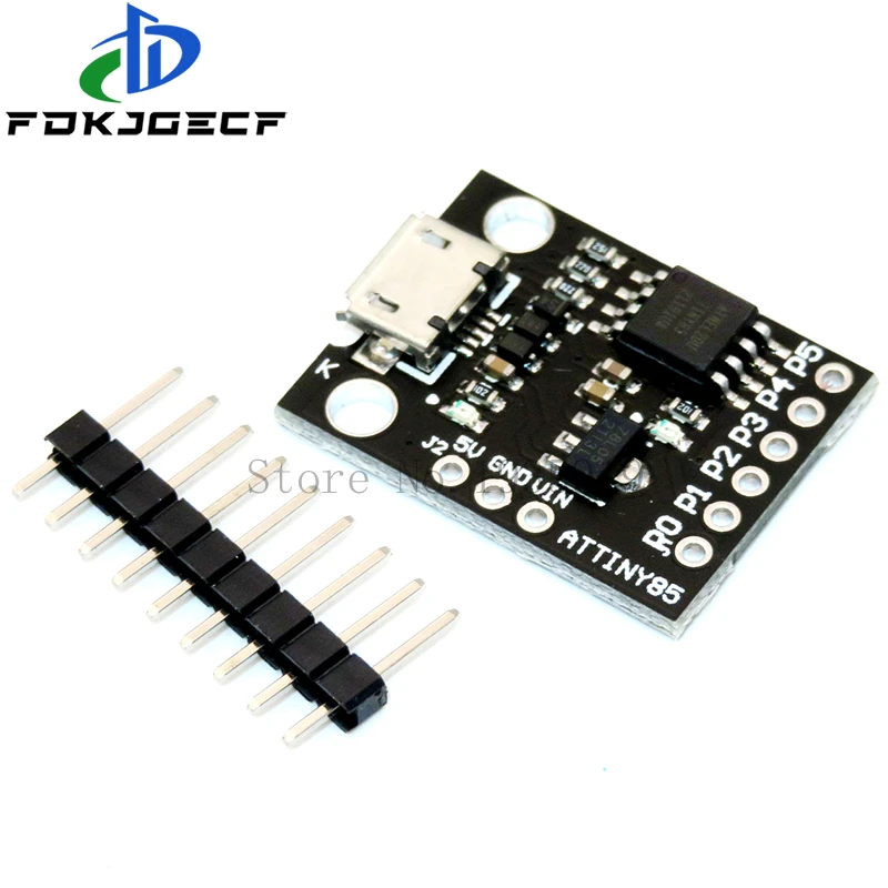 Digispark Kickstarter Micro Development Board ATTINY85/TINY85 ATTINY13A Module for Arduino IIC I2C USB