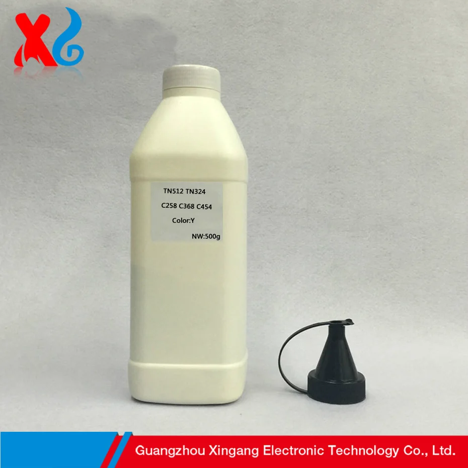 500g Japan Refill Toner Powder for Konica Minolta C258 C308 C368 C454 C454e C554 C554e TN512 TN324 Universal Color Ink